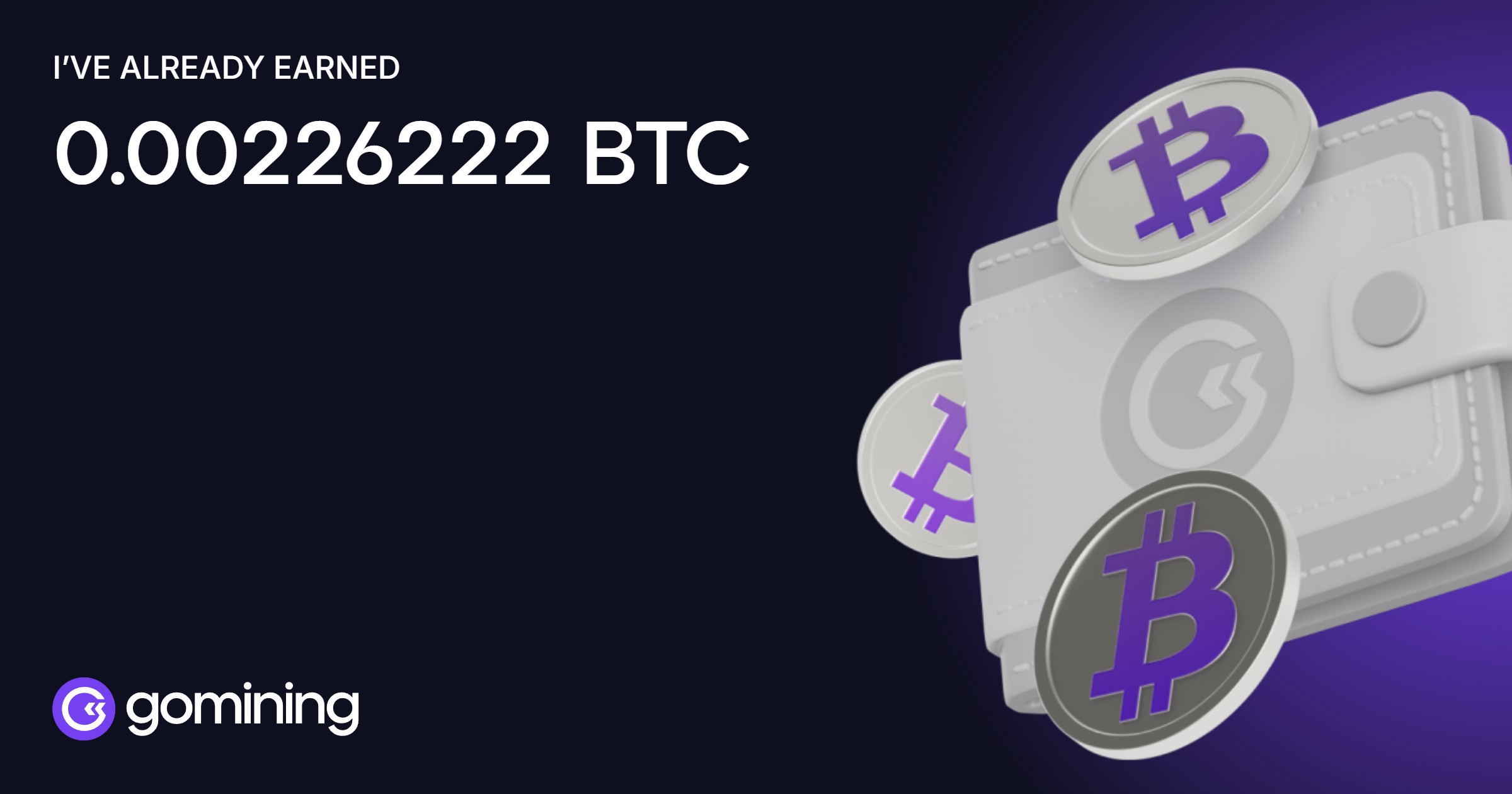 Gomining - Bitcoin - Satoshi